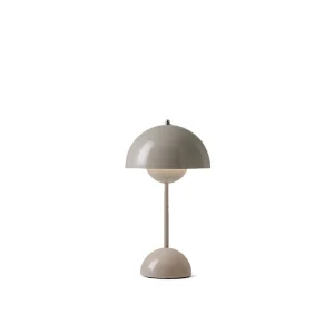 Clearance &Tradition Flowerpot Portable Table Lamp VP9, Grey Beige