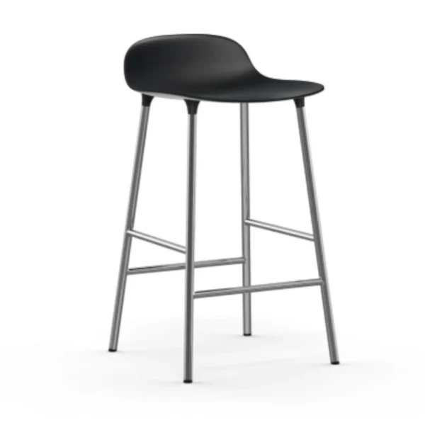 Cheap Normann-Copenhagen Form Stool 65 cm Black/Chrome