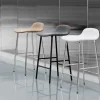 New Normann-Copenhagen Form Stool 65 cm Grey/Grey metal base