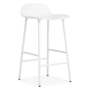 Best Sale Normann-Copenhagen Form Stool 65cm White/White steel base