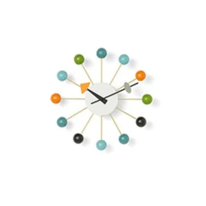Discount Vitra George Nelson Ball Clock, Multicolor