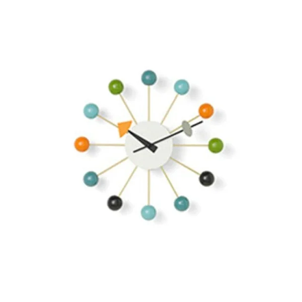 Discount Vitra George Nelson Ball Clock, Multicolor