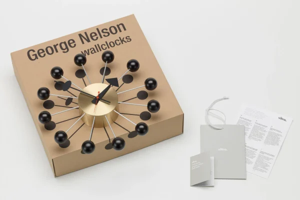 Discount Vitra George Nelson Ball Clock, Multicolor