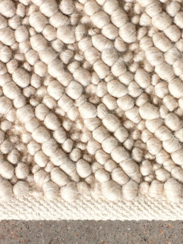 Flash Sale Audo Gravel Carpet, Ivory, 200 cm