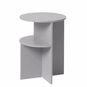 New Muuto Halves Side Table by MSDS, Light Grey