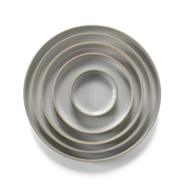 Sale Hasami Plate 5.6”, Gloss Grey
