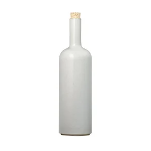 Outlet Hasami Porcelain Bottle, Gloss Grey