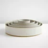 Clearance Hasami Porcelain Bowl, Medium High, Gloss Grey