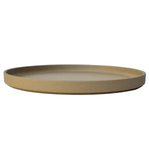 New Hasami Porcelain Plate, 10.9” Brown