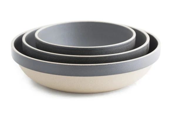 Cheap Hasami Porcelain Round Bowl, 7.25”, Black