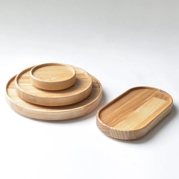 Cheap Hasami Wood Tray, 8.6”