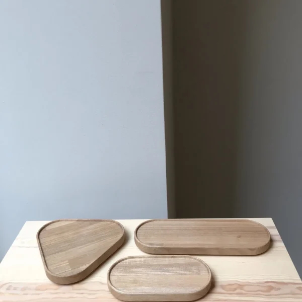 Cheap Hasami Wood Tray, 8.6”