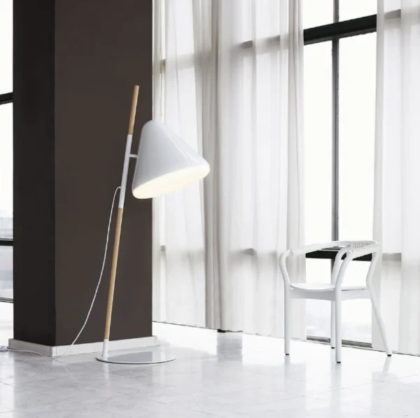 Store Normann-Copenhagen Hello Floor Lamp US, White