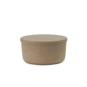 Discount Normann-Copenhagen Hide Storage Pouf Large, Sand