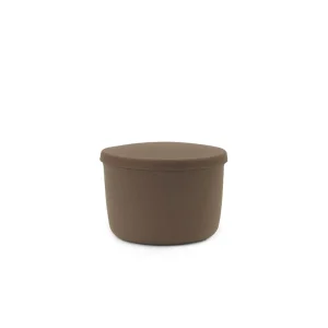 Clearance Normann-Copenhagen Hide Storage Pouf Small, Brown