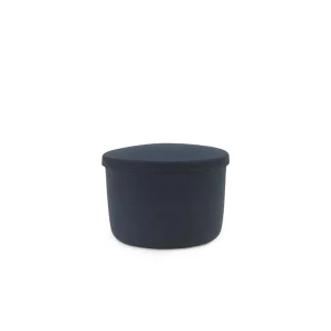 Clearance Normann-Copenhagen Hide Storage Pouf Small, Steel