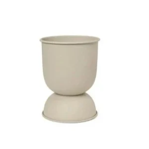 Clearance Ferm Living Hourglass Pot Medium, Cashmere