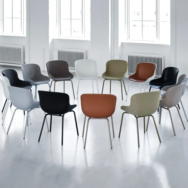 Store Normann-Copenhagen Hyg Chair Front Upholstery Steel Grey/Synergy