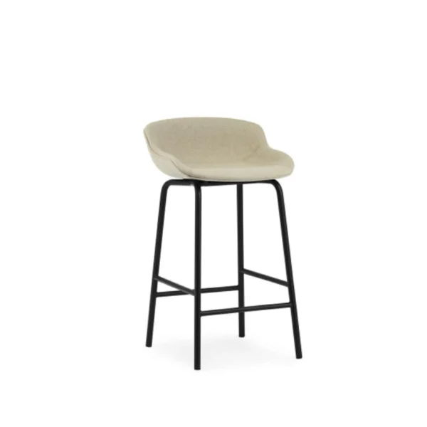 Cheap Normann-Copenhagen Hyg Counter stool 65cm, black base, upholstered seat MLF