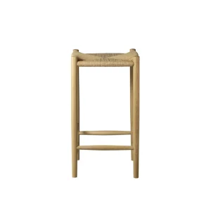 Cheap FDB Moebler J164 counter stool, oak/nature. 67cm.