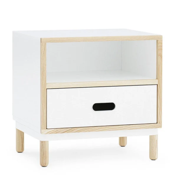 Store Normann-Copenhagen Kabino Bedside Table, White