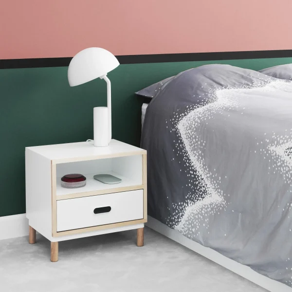 Store Normann-Copenhagen Kabino Bedside Table, White