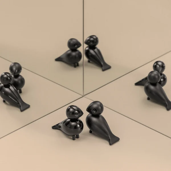 New Kay Bojesen Lovebirds, Black