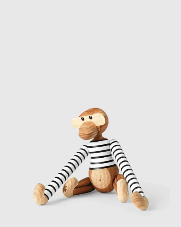 Cheap Kay Bojesen Monkey, Small White Black x Mads Norgaard