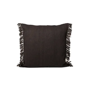 Best Ferm Living Kelim Fringe Cushion, Small, Dark Melange