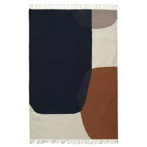 Clearance Ferm Living Kelim Rug, Merge,140 x 200 cm