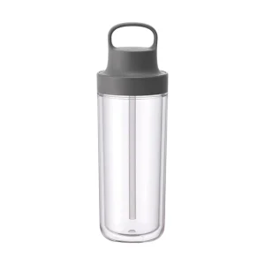 Clearance Kinto To Go Bottle, Dark Grey 480ml