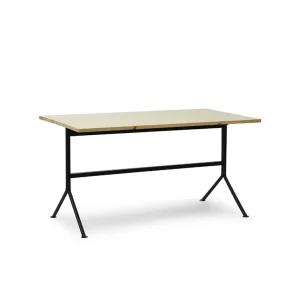 Best Sale Normann-Copenhagen Kip Desk Black Legs, Pine Top