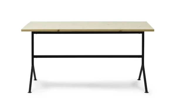 Best Sale Normann-Copenhagen Kip Desk Black Legs, Pine Top