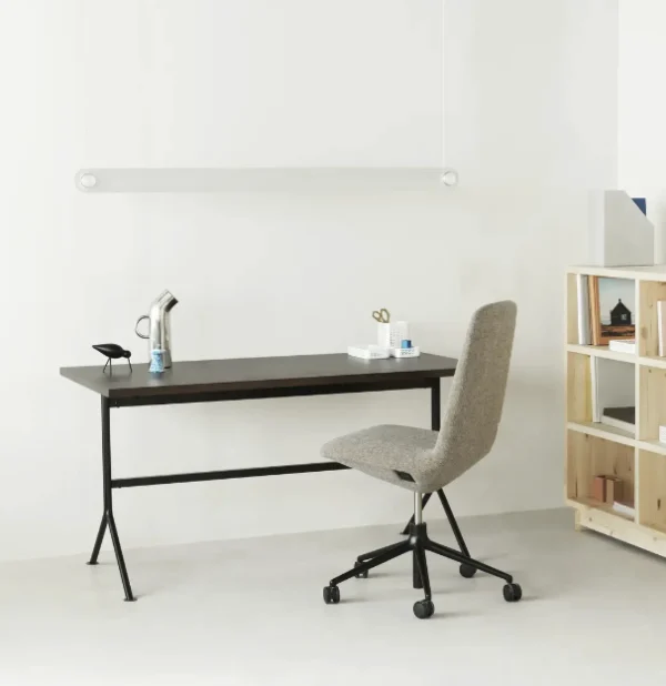 Best Sale Normann-Copenhagen Kip Desk Black Legs, Pine Top