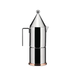 Best Alessi La Conica by Aldo Rossi, Espresso Coffee Maker, 3 Cup