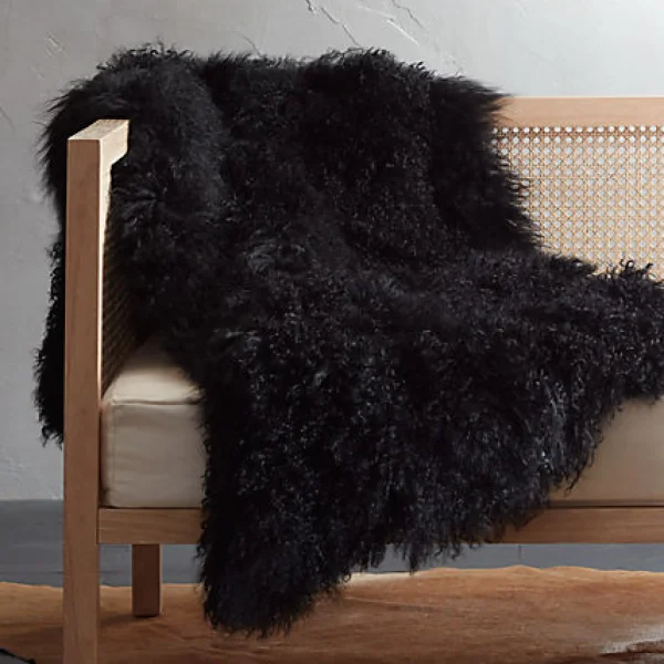 Cheap Black Sheep White Light Large Black Icelandic Sheepskin