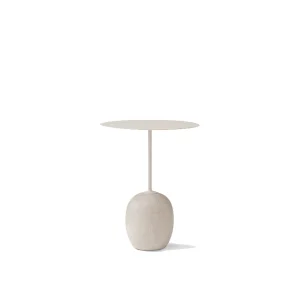 Outlet &Tradition Lato Table, LN8, Ivory White/Light, Round