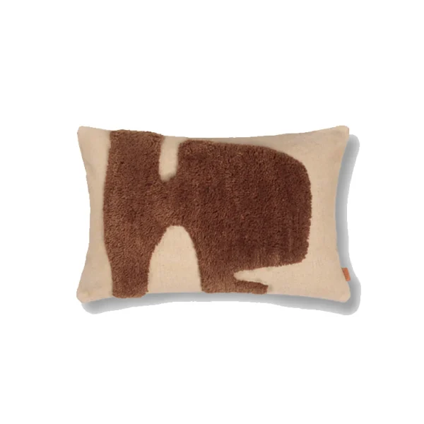 Hot Ferm Living Lay Cushion, Rectangle, Sand/Sugar Kelp