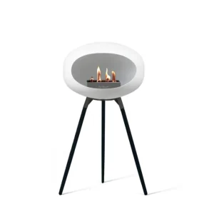 Online le feu Ground High, White Bowl, Black Legs