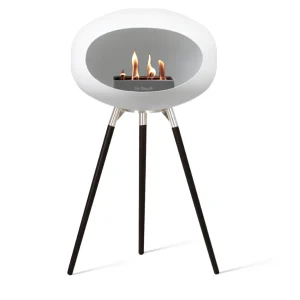 Cheap le feu Ground High, white dome, black legs, 75 cm