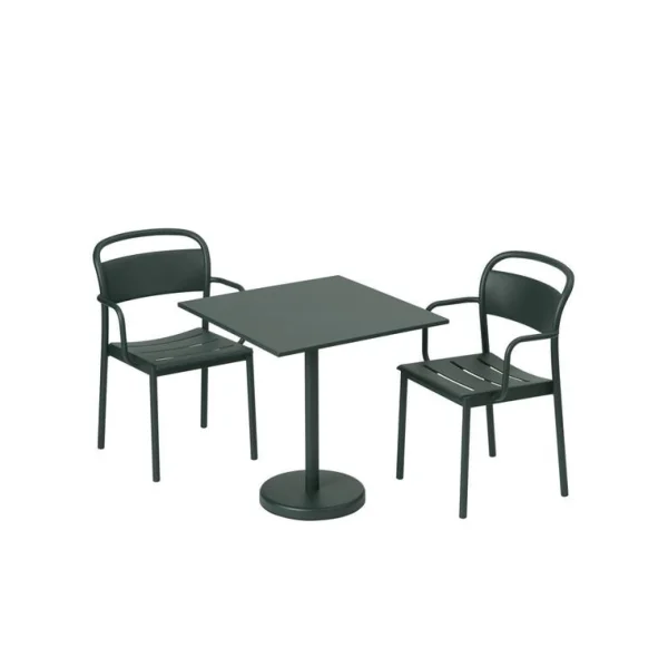 Flash Sale Muuto Linear Steel Arm Chairs, Black