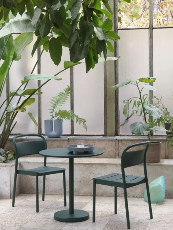 Flash Sale Muuto Linear Steel Arm Chairs, Black