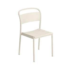 Online Muuto Linear Steel Side Chairs, Off White