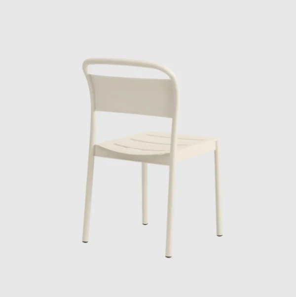 Online Muuto Linear Steel Side Chairs, Off White