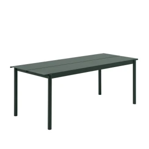 Best Muuto Linear Steel Table, Dark Green 200cm