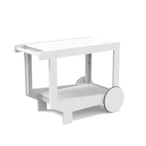 Hot Loll Designs Lollygagger Bar Cart, White