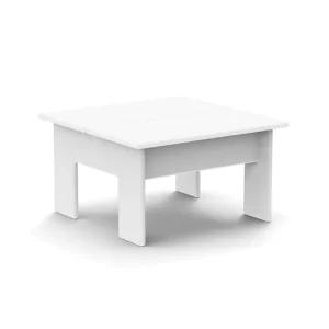 Fashion Loll Designs Lollygagger Ottoman/Side Table White