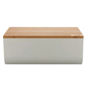 Store Alessi Mattina Bread Box, Warm Grey