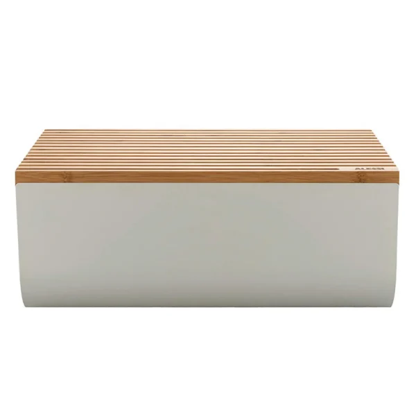 Store Alessi Mattina Bread Box, Warm Grey