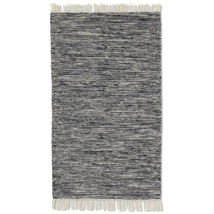 Cheap Ferm Living Melange Rug, Dark Navy